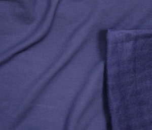 Fabric, Knit,Bamboo Dream Fleece/Sweat, Blue Dusk 41834-124