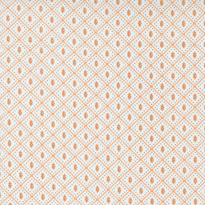 Fabric, Linen Cupboard by Fig Tree & Co, Chantilly Orange, 520485-21