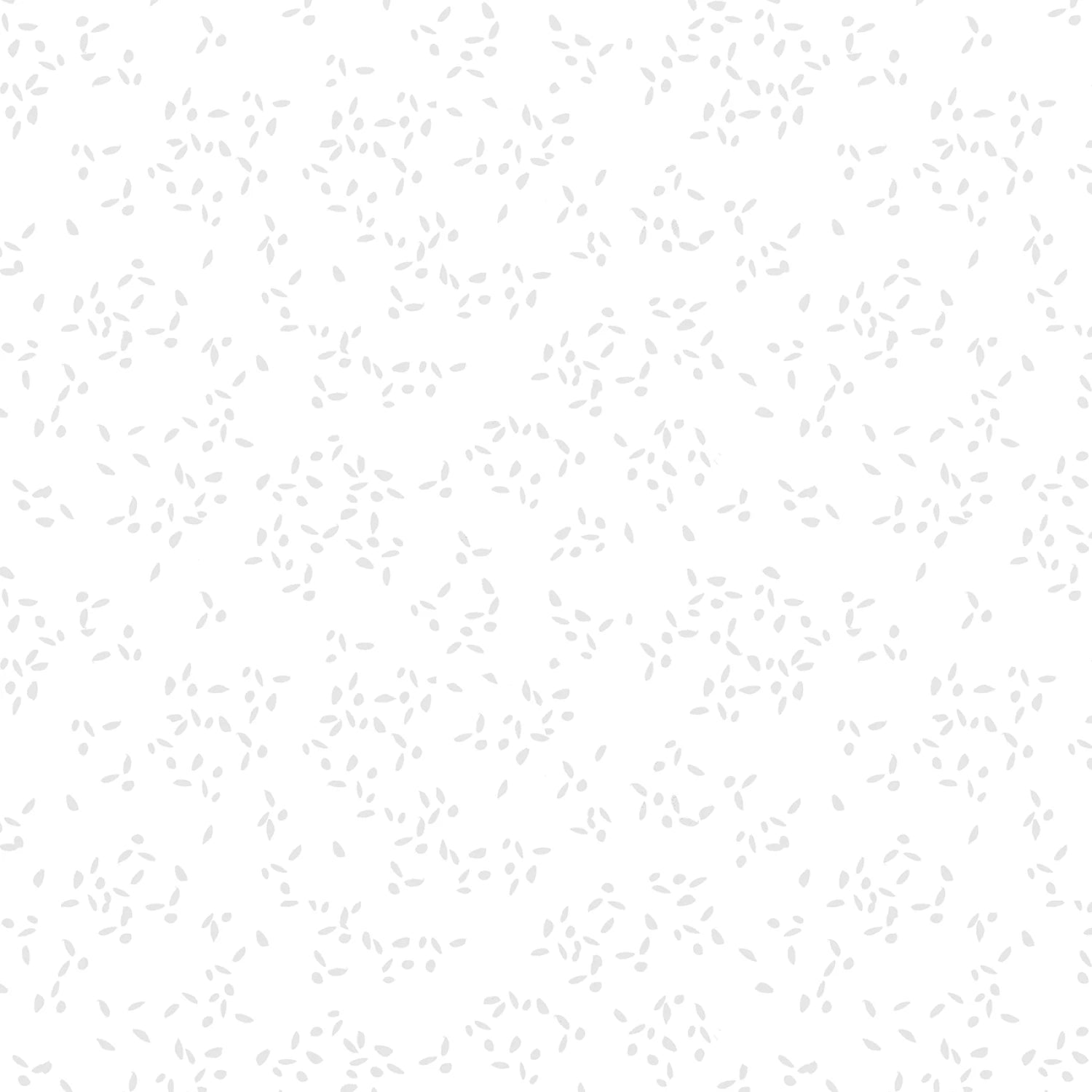 Fabric, White on White Pixie Dust, 54603-1