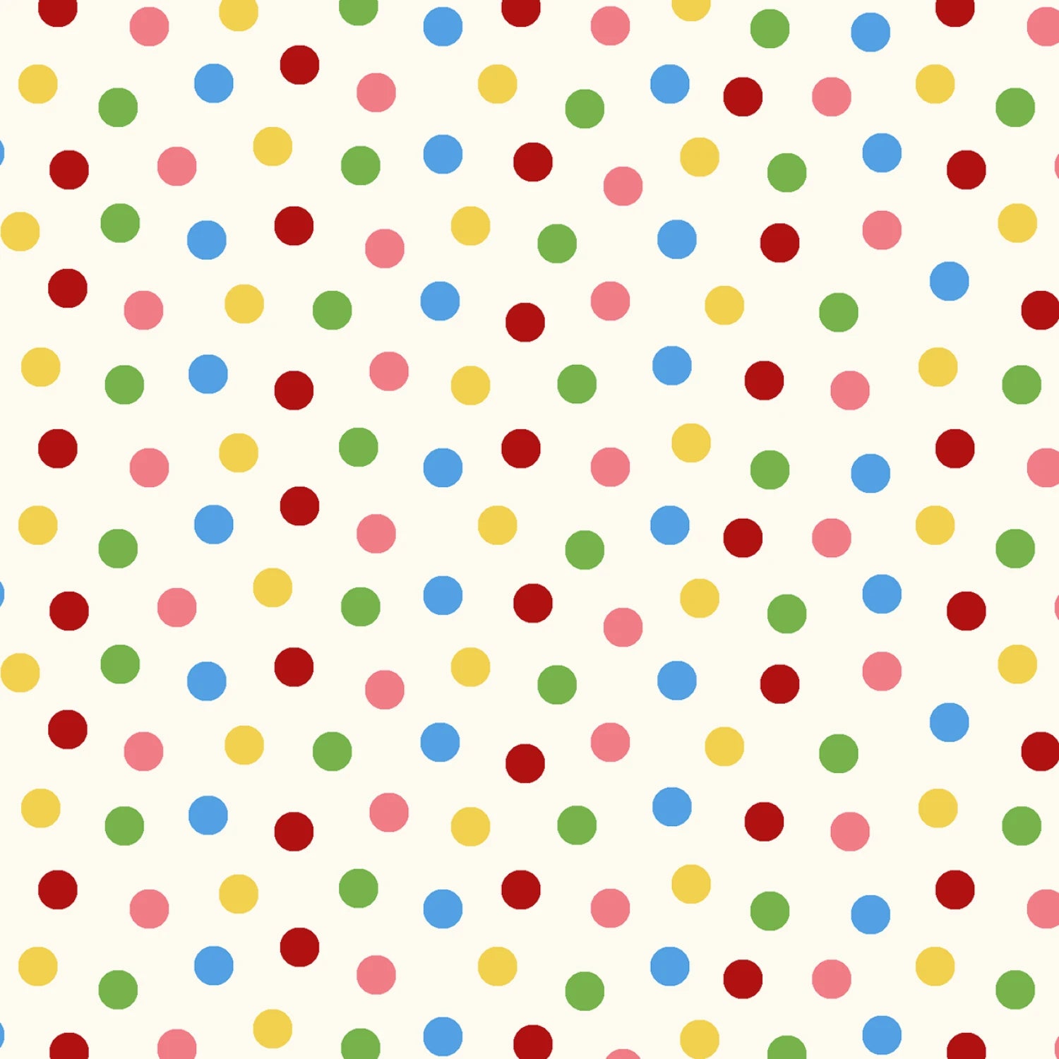 Fabric, Multi Polka Dot, 54795-X
