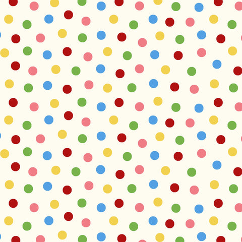 Fabric, Multi Polka Dot, 54795-X