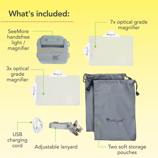 Light/Magnifier, SeeMore Handsfree VLMCM01