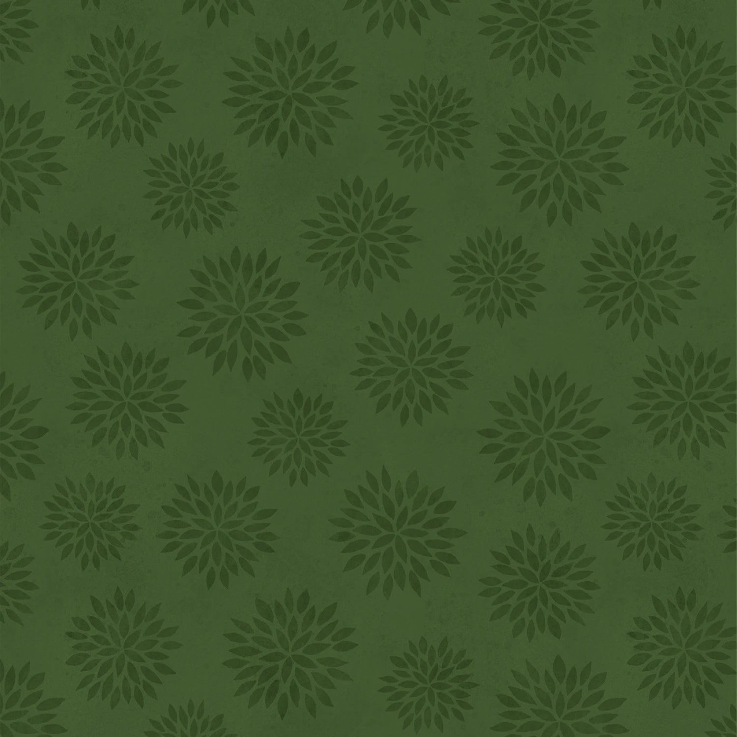 Fabric: Sunflower Splendor - Green Tonal Flowers     83333-77