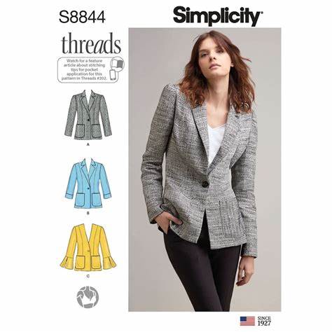 Class, Blazer Basics - a 2-part sewing workshop