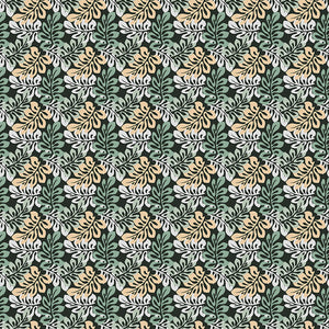 Fabric, Into the Jungle Multi Leaves 889-96
