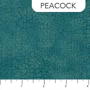 Fabric, Crackle, Peacock 9045-67