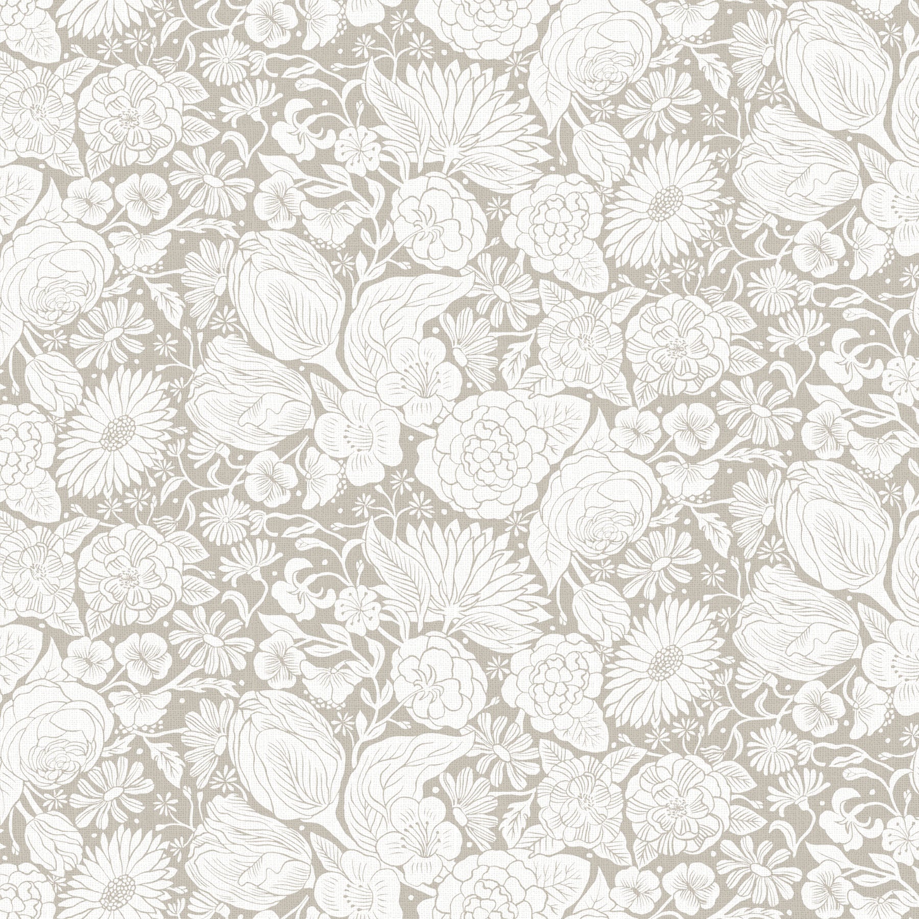 Fabric, Folktale White 90973-10