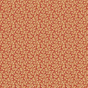 Fabric, Countryside by Kaye England Collection, Red Trailing Vines # 98753-315