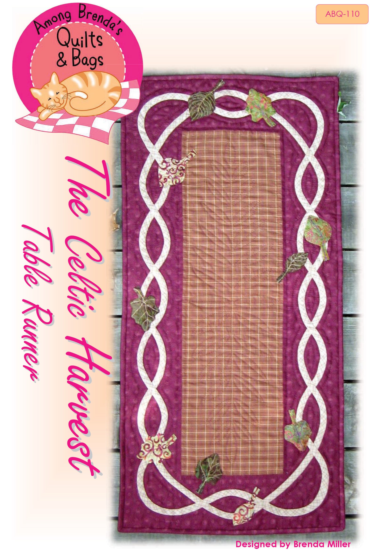 Pattern, Celtic Harvest Table Runner ABQ-110