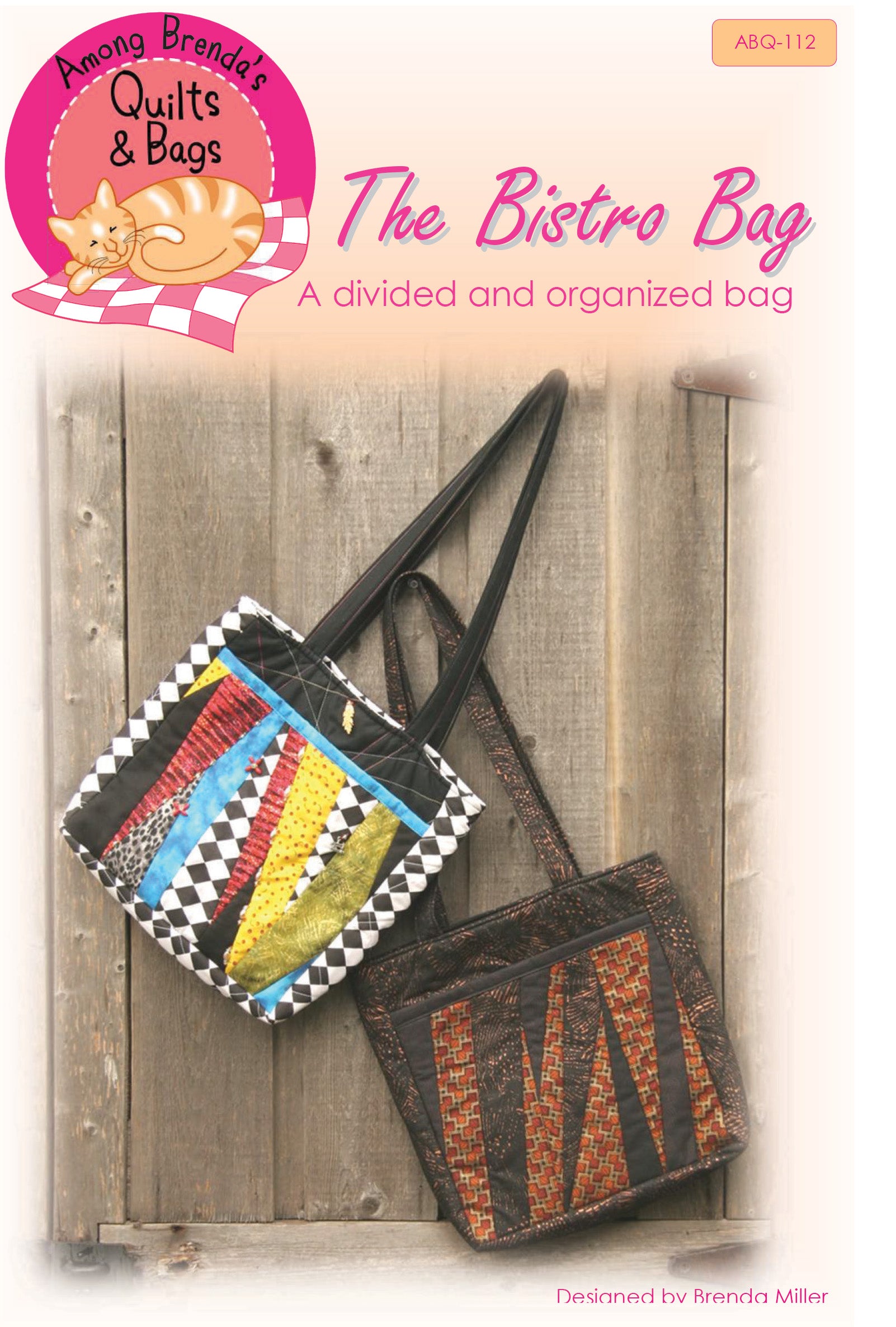 Pattern, Bistro Bag, divided interior ABQ-112
