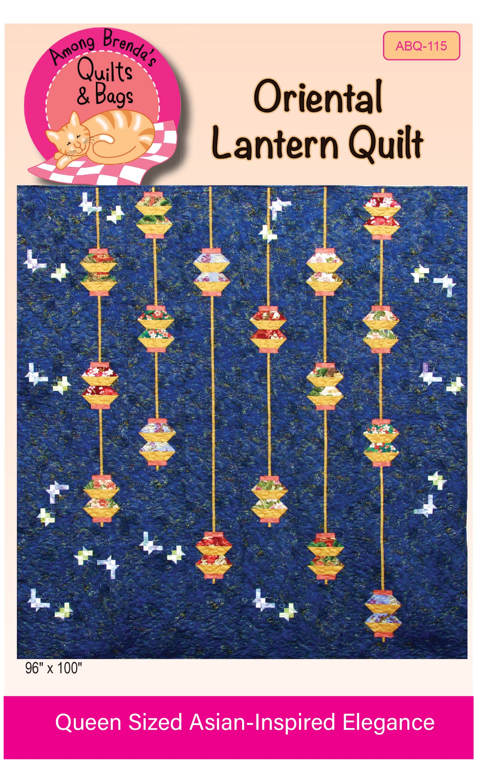 Pattern, Oriental Lantern Quilt ABQ-115