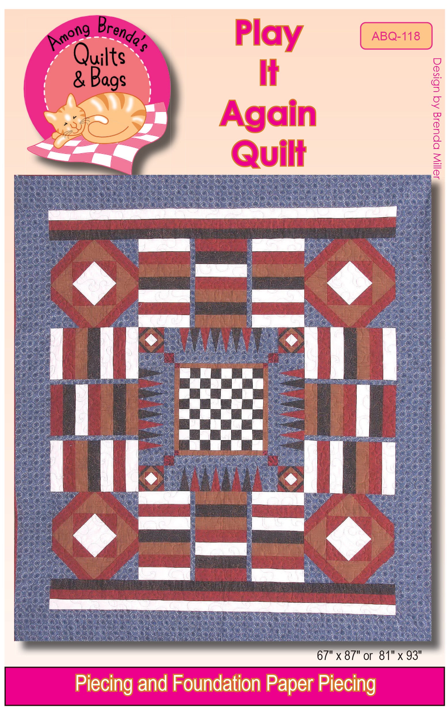 Pattern, Play It Again Quilt ABQ-118