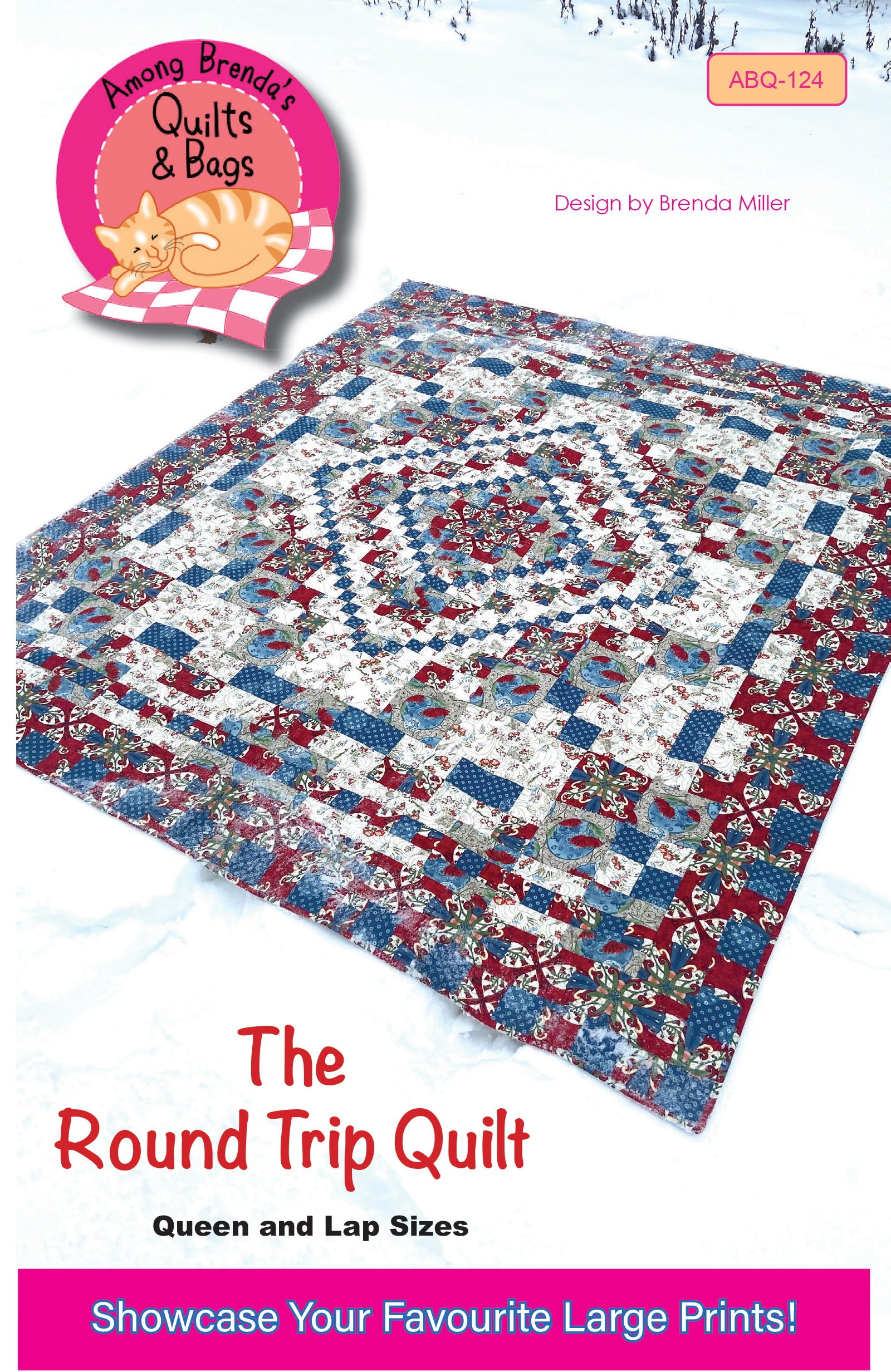 Pattern, Round Trip Quilt ABQ-124