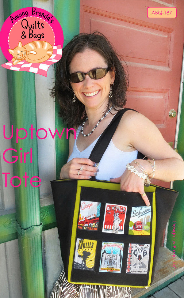 Pattern, Uptown Girl Tote ABQ-187