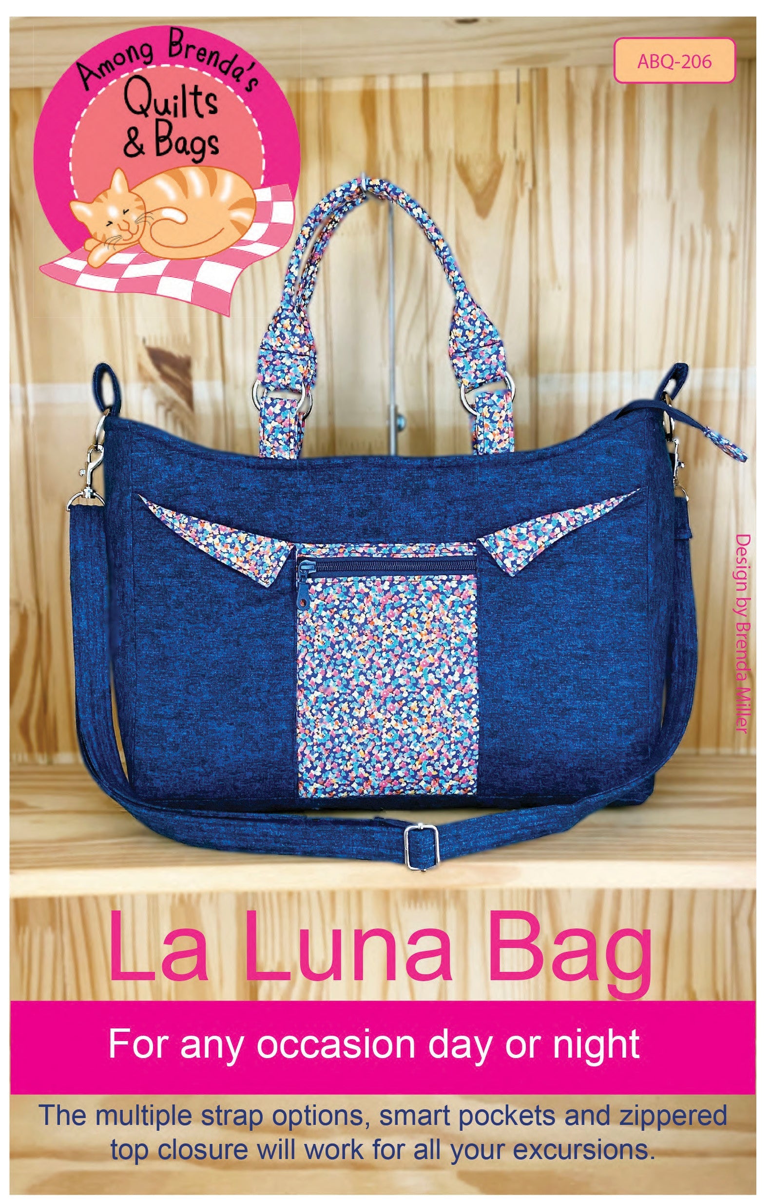 Pattern, ABQ, La Luna Bag ABQ-206