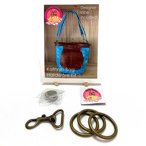 Bag Hardware Kit, Kathryn Bag, Brass