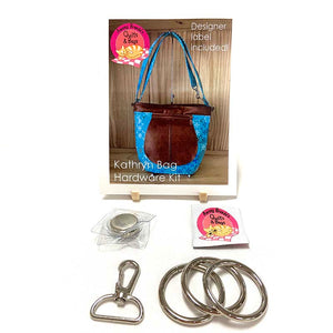 Bag Hardware Kit, Kathryn Bag, Nickel