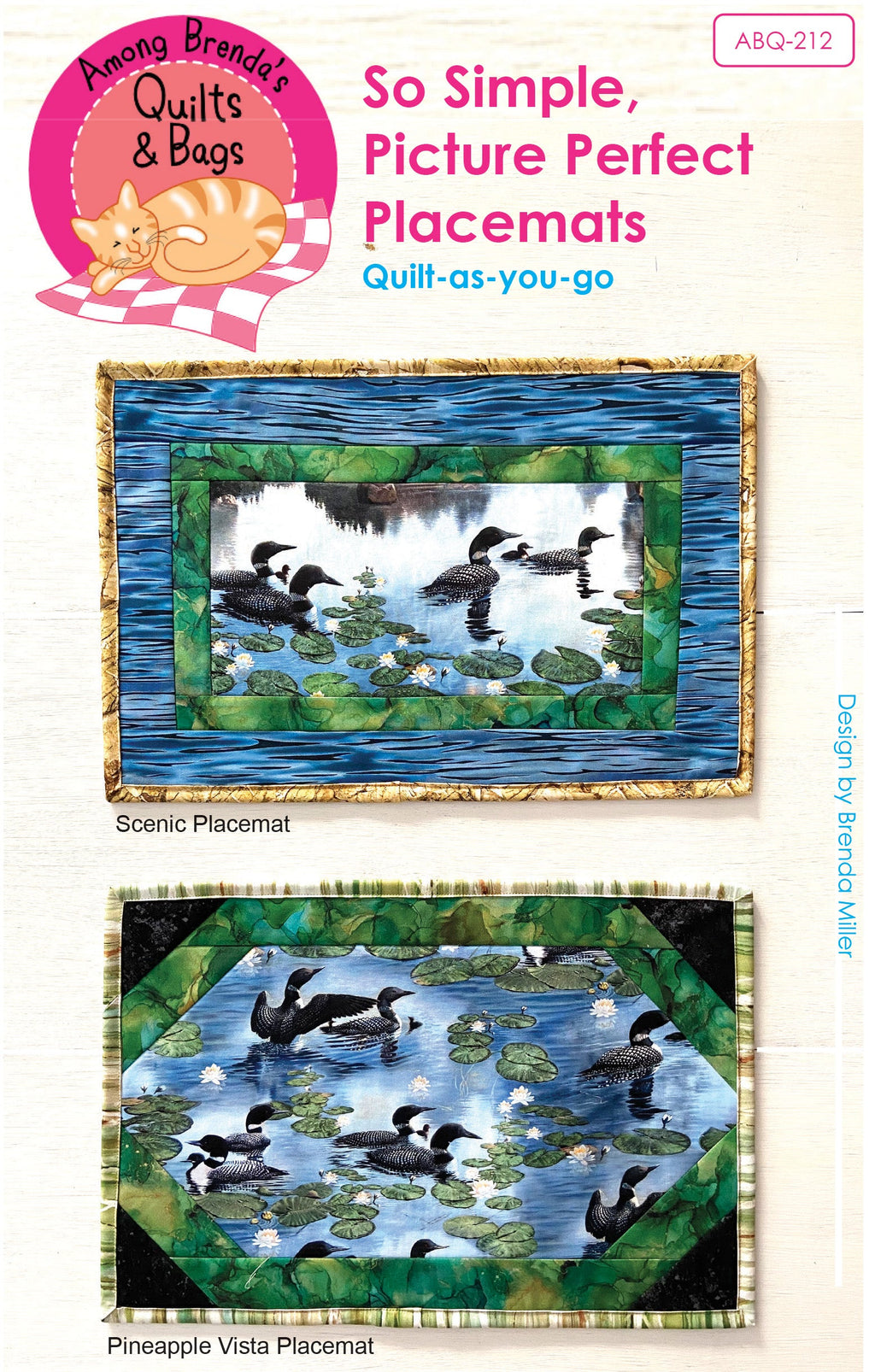 Pattern, So Simple, Picture Perfect Placemats ABQ-212