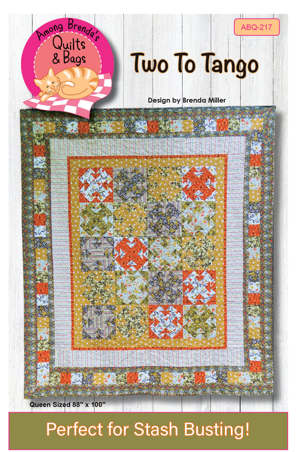 Pattern, Two To Tango Quilt ABQ-217