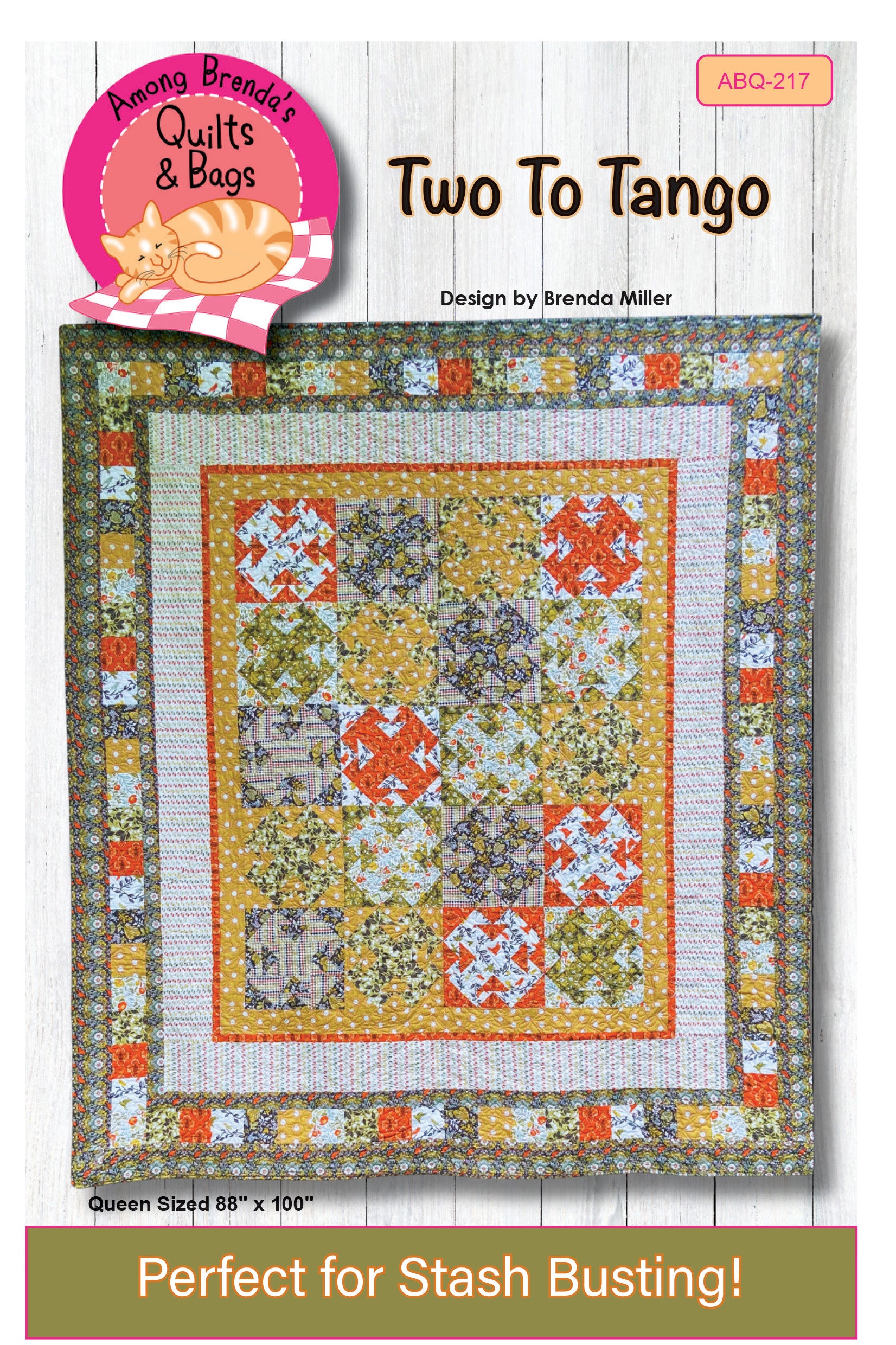 Pattern, Two To Tango Quilt ABQ-217