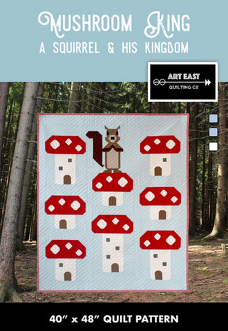 Pattern, Mushroom King A Squirrel & His Kingdom # AEQCMK0321