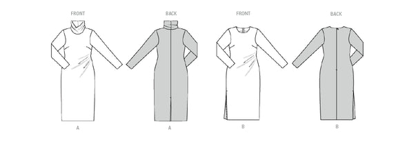 Pattern, Burda, 5684, Misses' Dresses