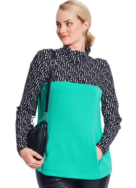 Pattern, Burda, 5691 Misses' Sports Shirts