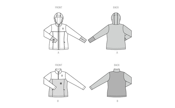 Pattern, Burda, 5691 Misses' Sports Shirts