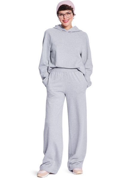 Pattern, Burda, 5694 Misses' Sweater and Sweatpants