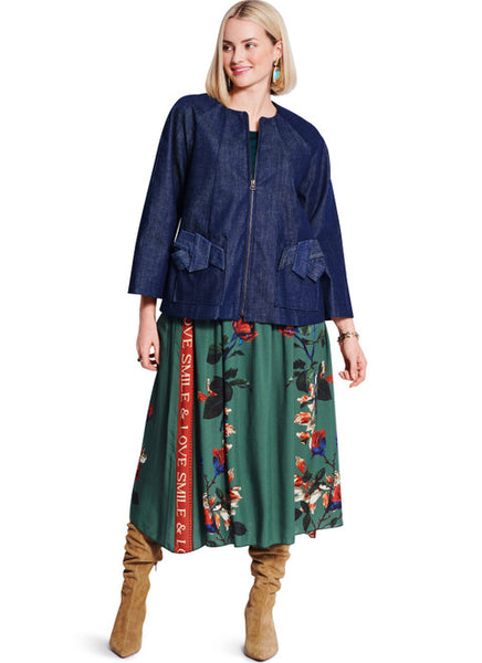 Pattern, Burda, 5695 Misses' Jackets