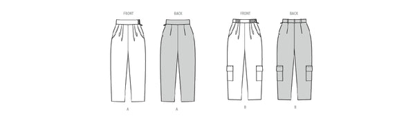 Pattern, Burda, 5699 Misses' Trousers