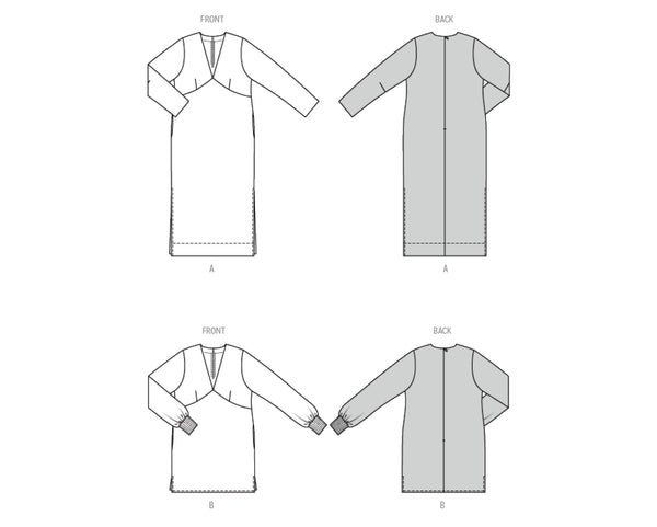 Pattern, Burda, 5704 Misses' Dress and Tunic