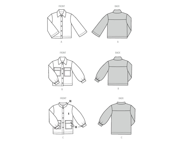 Pattern, Burda, 5706 Misses' Jackets