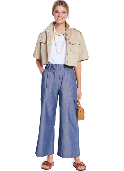 Pattern, Burda, 5707 Misses' Trousers