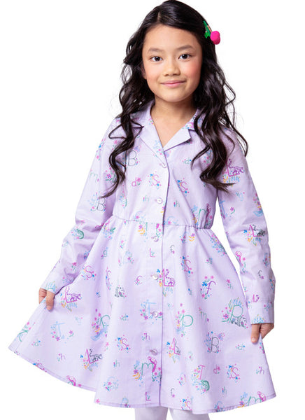 Pattern, Burda, 9206 Children's Dresses