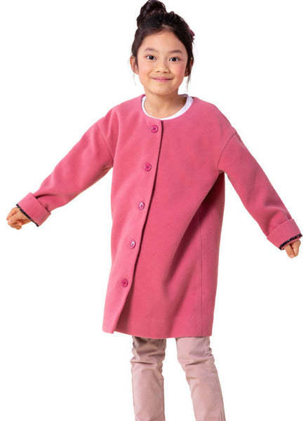 Pattern, Burda, 9207 Children's Coats