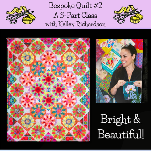 Class, Bespoke Quilt #2 by Anna Maria Textiles