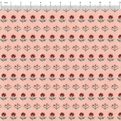 Fabric, Block Print Trio 2, Block Print Trio Collection  03524-02
