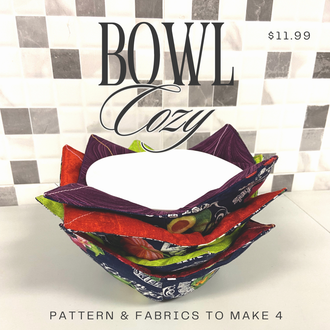 Kit, Bowl Cozy with Fresh From The Grove Fabric