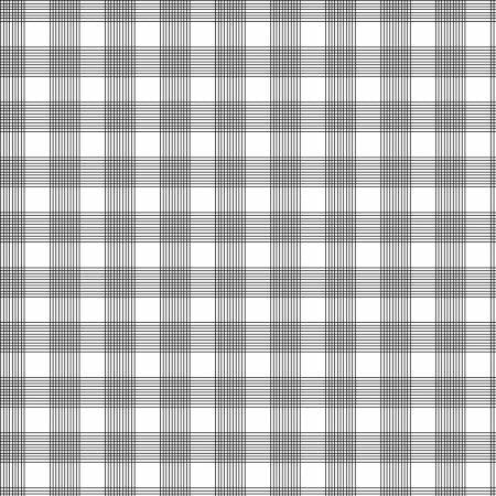 Fabric, Press On, Pinstripe Plaid Black # C15262R-BLACK