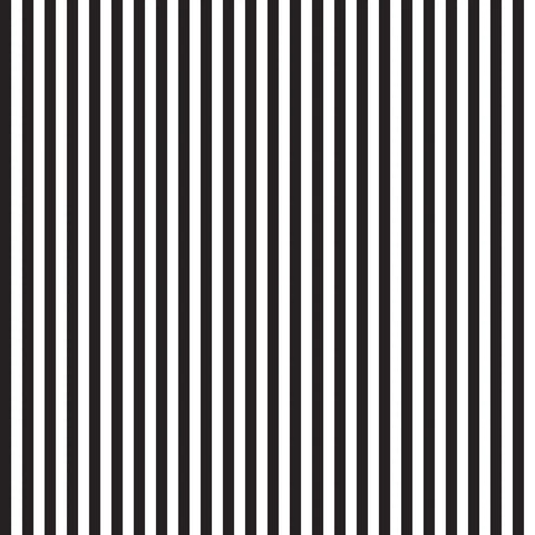 Fabric, Stripe 1/4" Black- C555R-Black