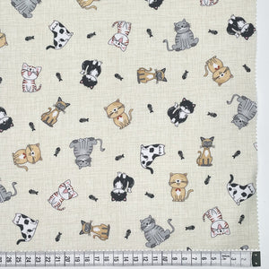Fabric, Canines and Felines, Feline 81100 Col 2