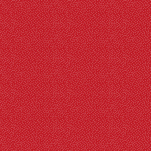 Fabric, Garden Redwork, Red Redwork Dots CD3105-Red