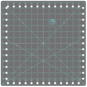 Creative Grids Self-Healing Rotating Rotary Cutting Mat 14in x 14in # CGRMATR14