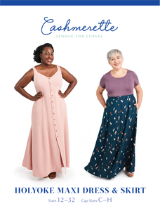 Pattern, Cashmerette Holyoke Maxi Dress & Skirt