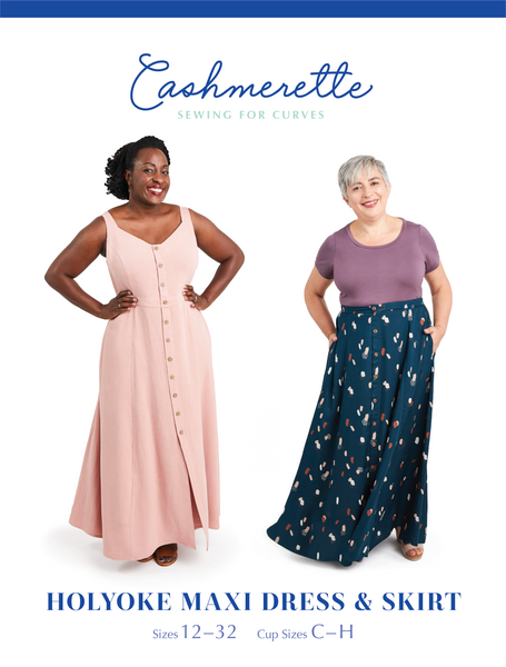 Pattern, Cashmerette Holyoke Maxi Dress & Skirt