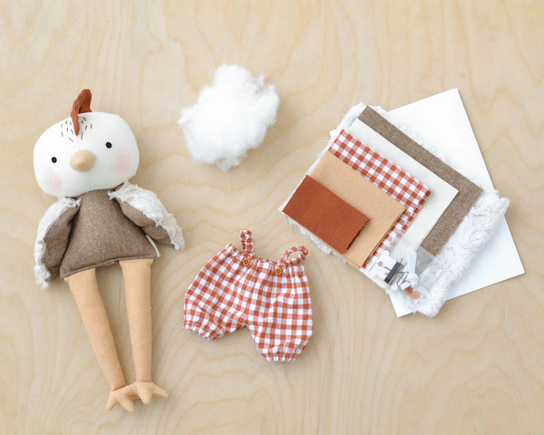Kit, Clarence the Rooster Doll - 14"
