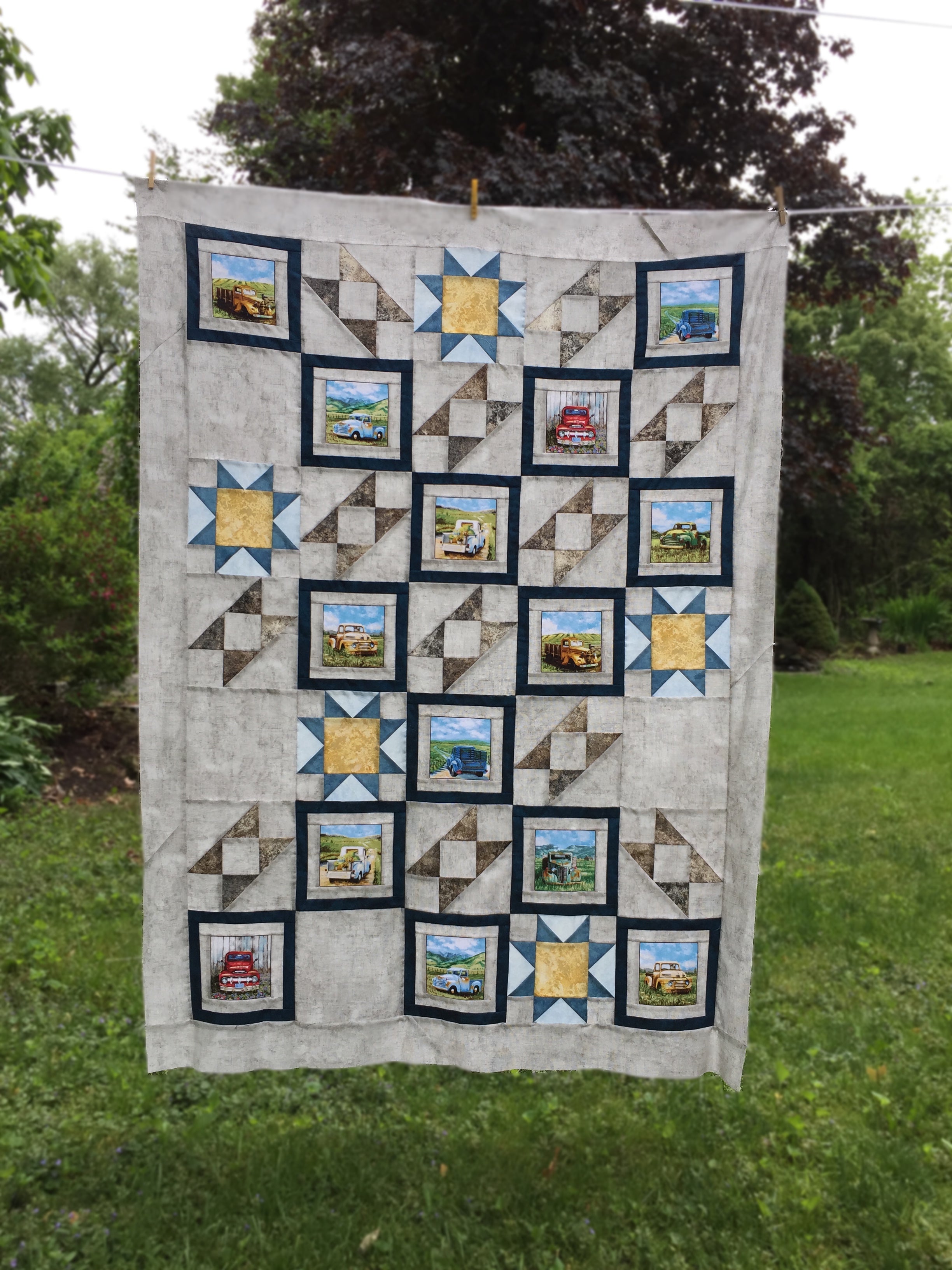 Pattern, ABQ, Panel Play - Shooting Stars, ABQ-203
