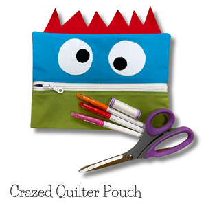 Kit, Crazed Quilter Pouch