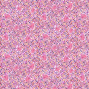 Fabric, Jungle Menagerie, Pink Spot the Leopard DDC12020-PINK